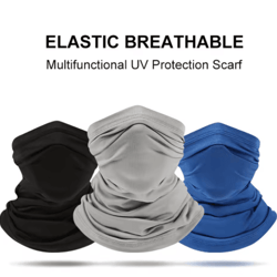 outdoor uv protection bandana scarf multifunctional neck warmer face and head wrap for fishing hiking and cycling