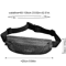 WRELS Running Sports Belt Waterproof Waist Pack With Pockets For Marathon Jogging And Cycling Unise 1