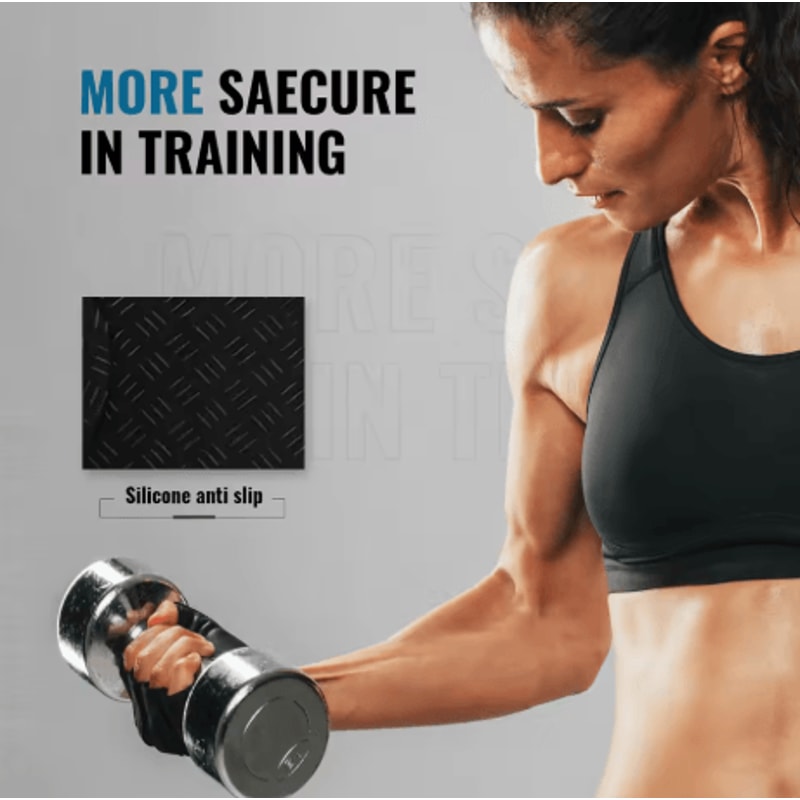 Womens Gym Fitness Gloves Breathable Half Finger Anti Slip Gloves For Cycling Weight Lifting And Yo 4