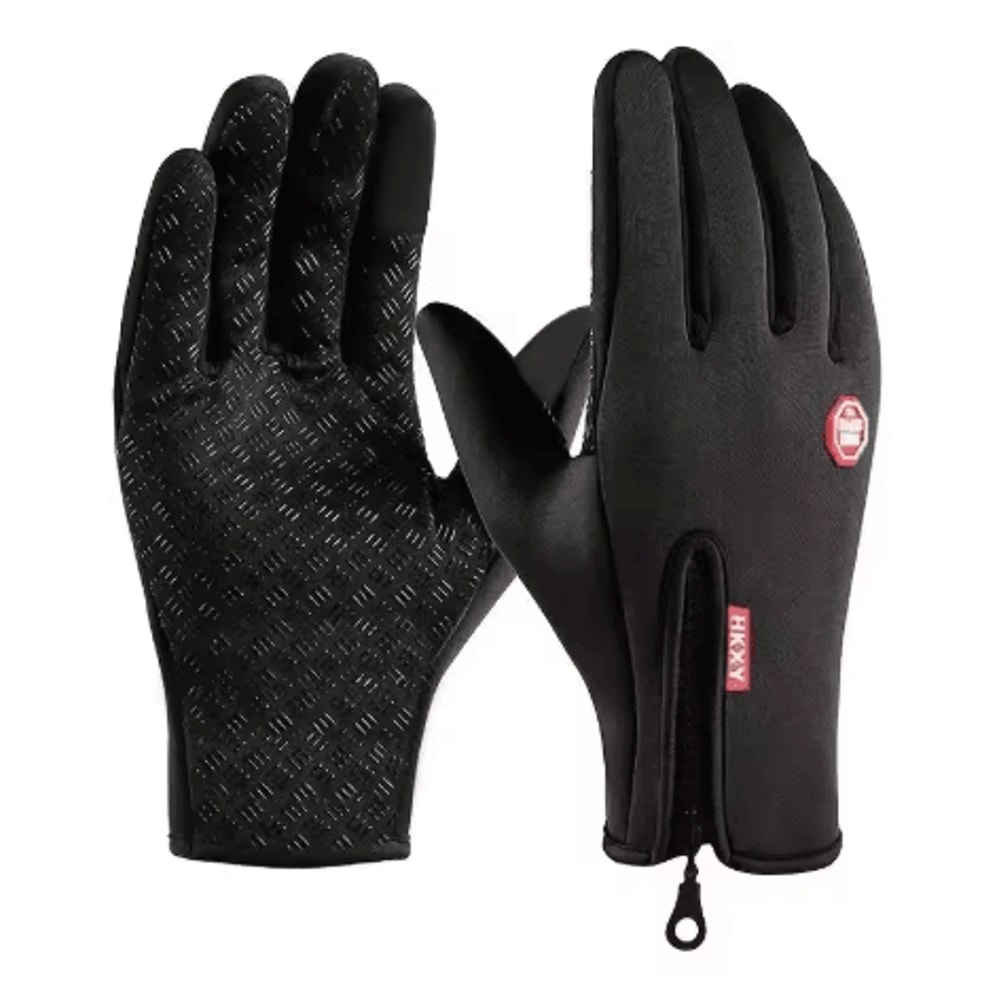Winter Warm Cycling Gloves Waterproof Touchscreen Full Finger Gloves For Biking Skiing And Riding 1