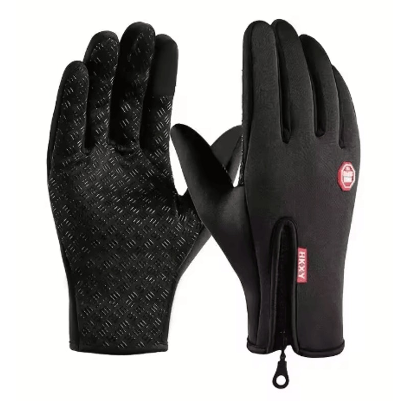 Winter Warm Cycling Gloves Waterproof Touchscreen Full Finger Gloves For Biking Skiing And Riding 1