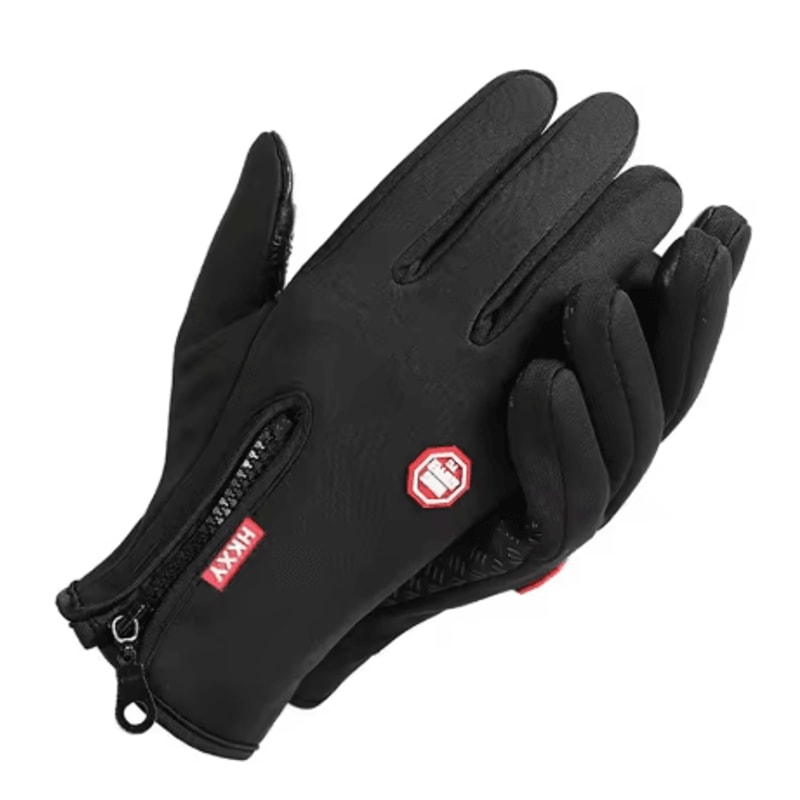 Winter Warm Cycling Gloves Waterproof Touchscreen Full Finger Gloves For Biking Skiing And Riding 2