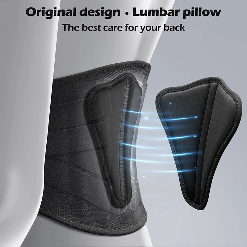 lumbar support brace for herniated disc