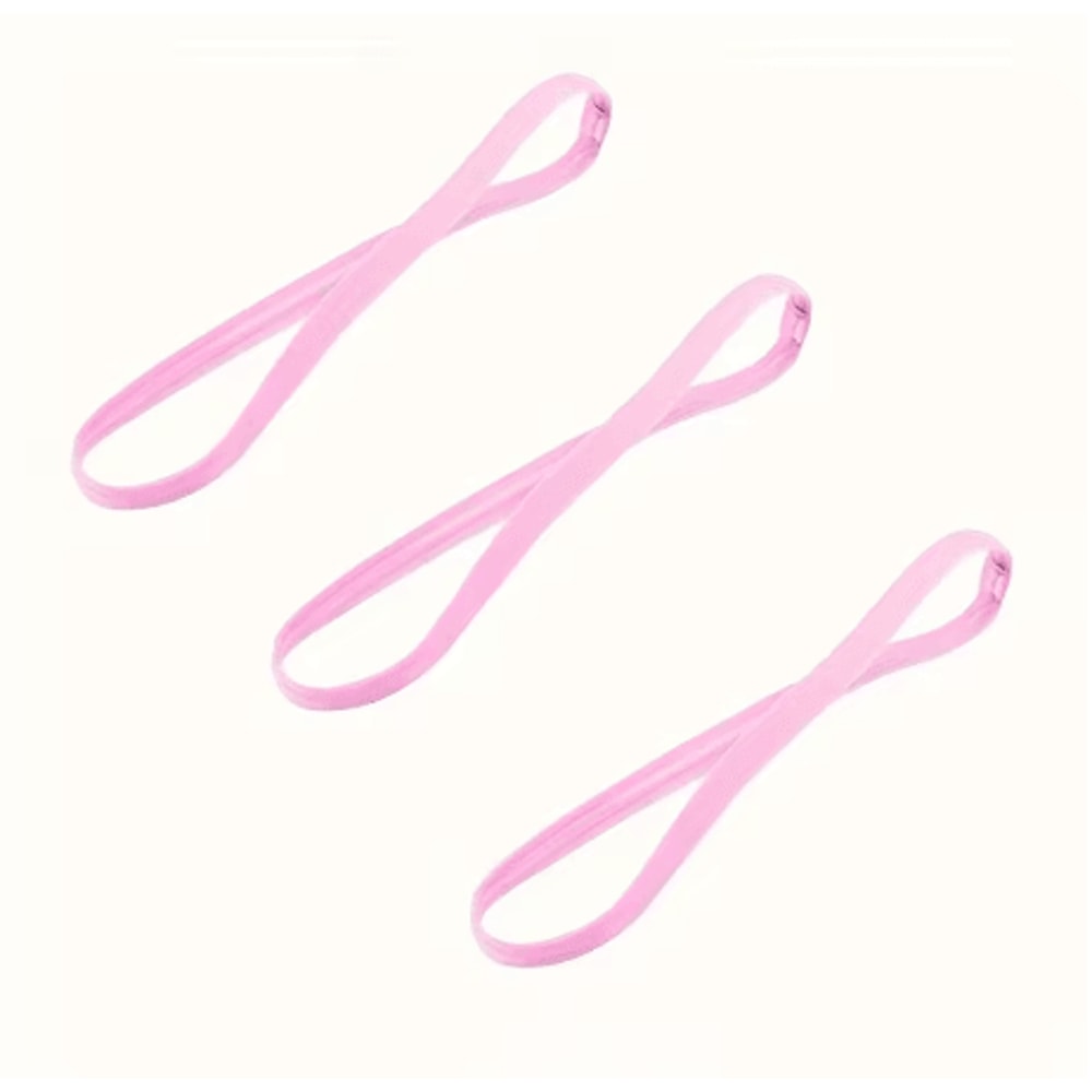 3PCS Sports Headbands Non Slip Elastic Sweatbands For Running Yoga And Fitness Unisex 2