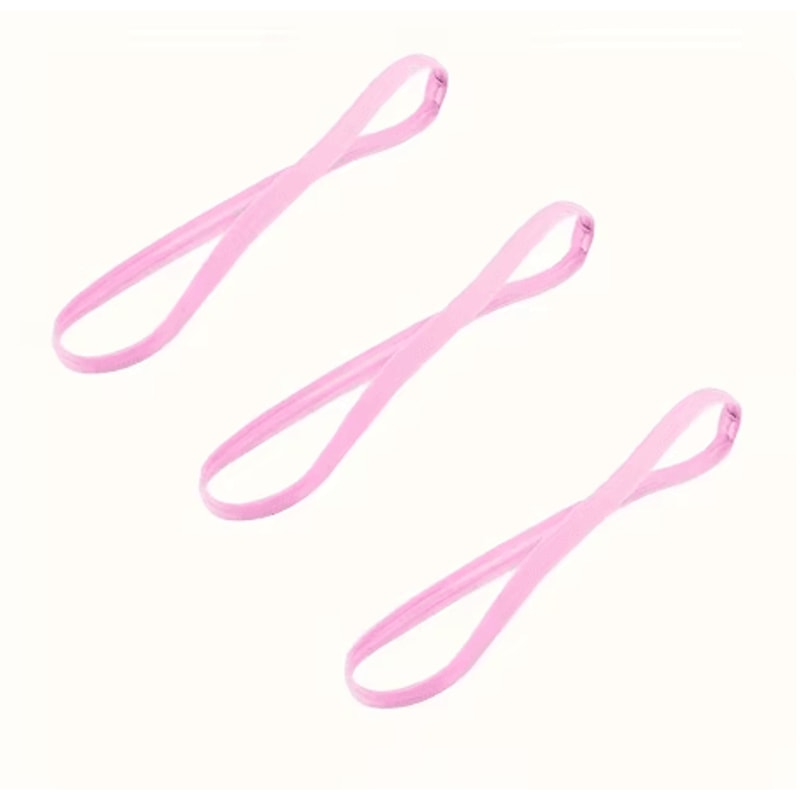 3PCS Sports Headbands Non Slip Elastic Sweatbands For Running Yoga And Fitness Unisex 2