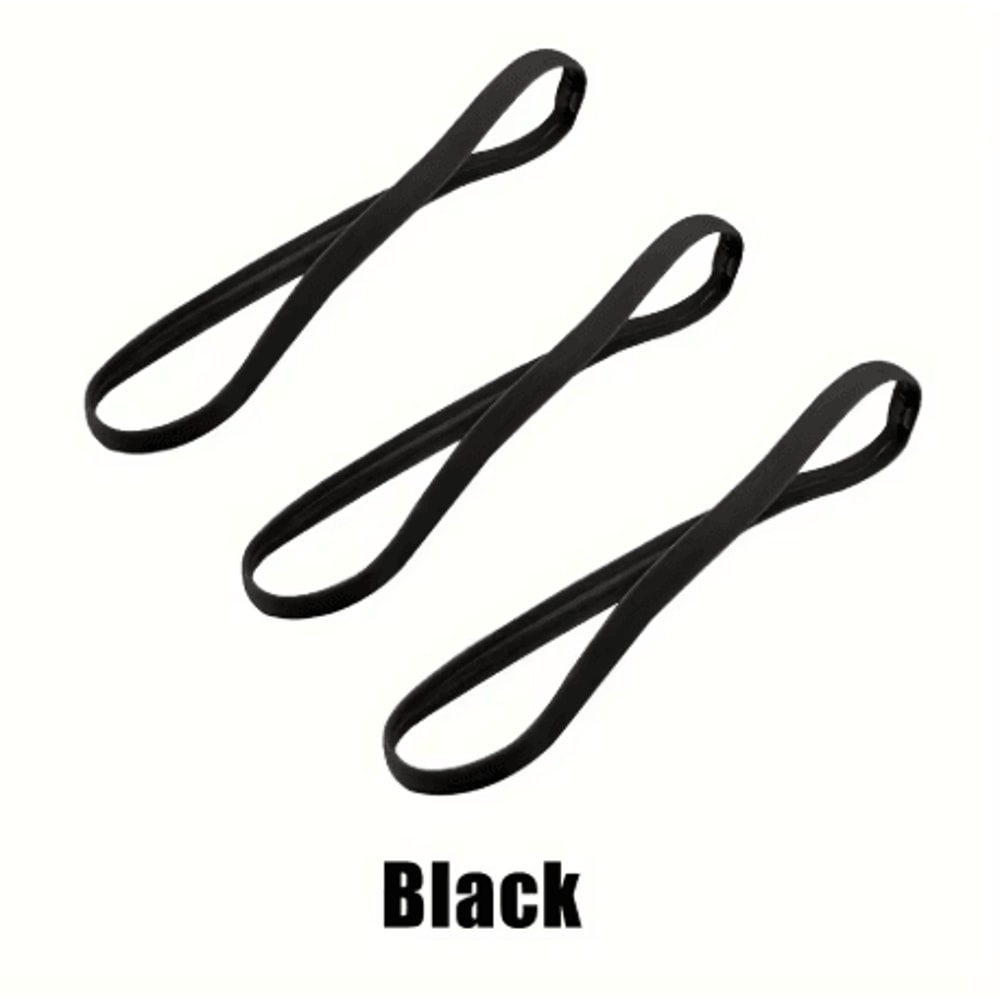 3PCS Sports Headbands Non Slip Elastic Sweatbands For Running Yoga And Fitness Unisex 3