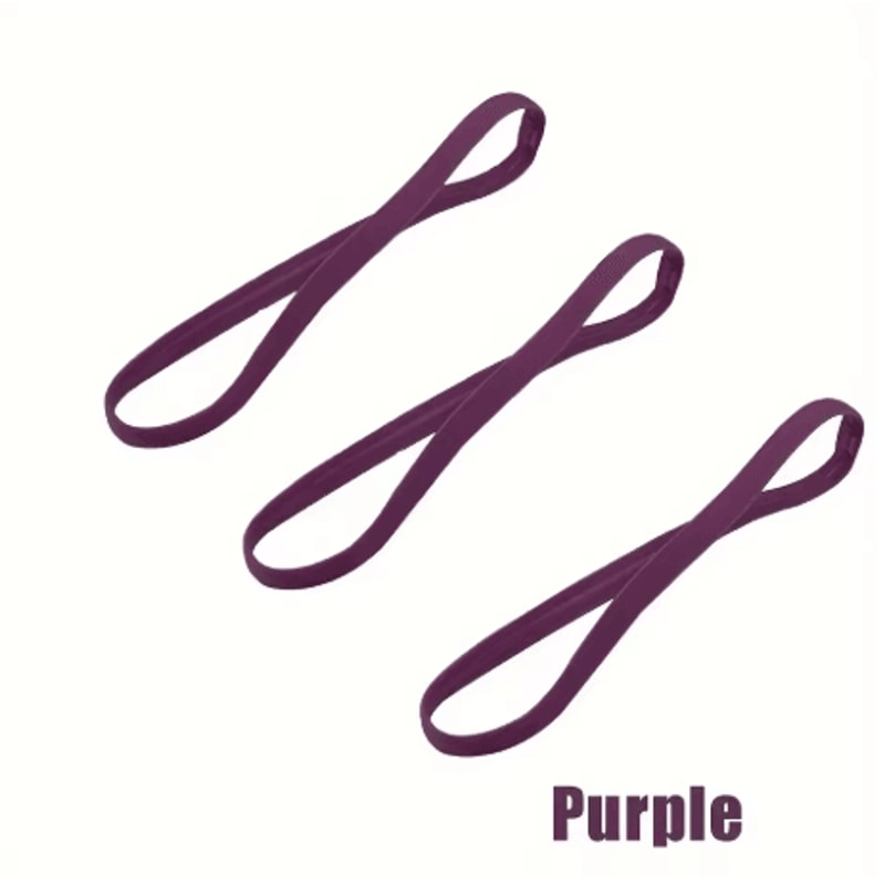 3PCS Sports Headbands Non Slip Elastic Sweatbands For Running Yoga And Fitness Unisex 5