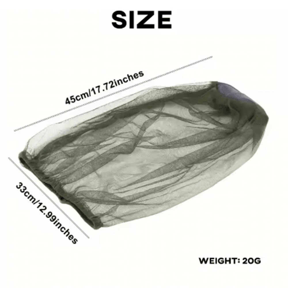 Anti Mosquito Fishing Cap With Mesh Net Breathable Adjustable Outdoor Hat For Camping And Travel 5