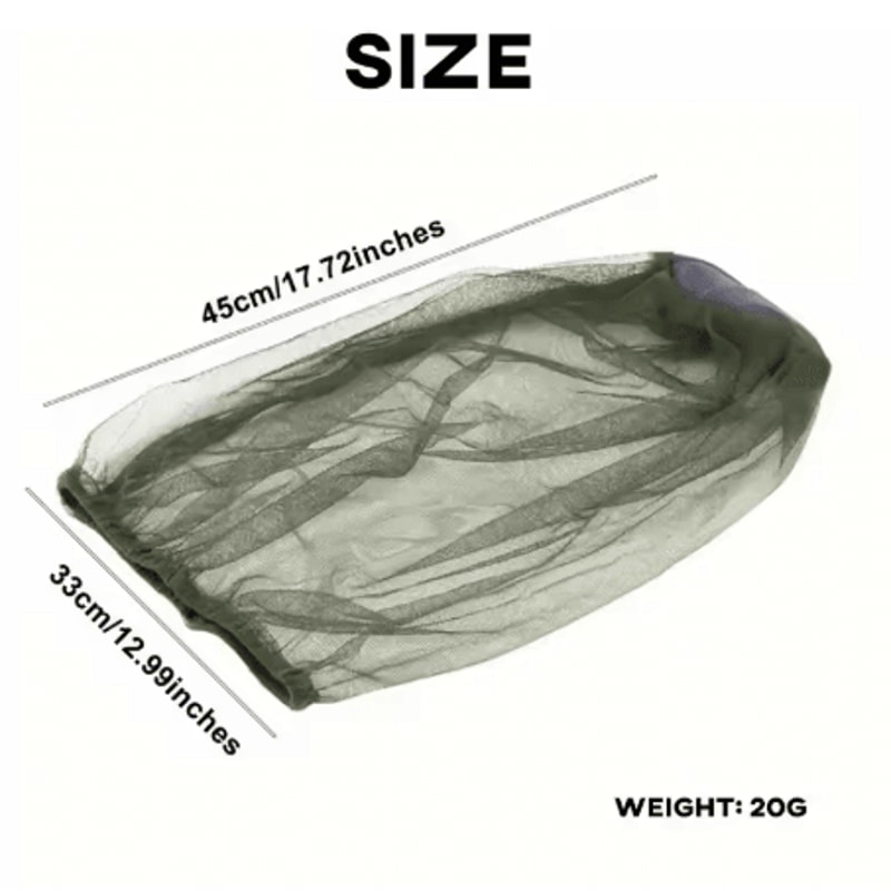 Anti Mosquito Fishing Cap With Mesh Net Breathable Adjustable Outdoor Hat For Camping And Travel 5