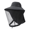 Mosquito Prevention Fishing Cap Full Mesh Insect Protective Head Net With Drawstring And Windproof 1