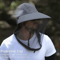 Mosquito Prevention Fishing Cap Full Mesh Insect Protective Head Net With Drawstring And Windproof 10