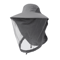 Mosquito Prevention Fishing Cap Full Mesh Insect Protective Head Net With Drawstring And Windproof 3