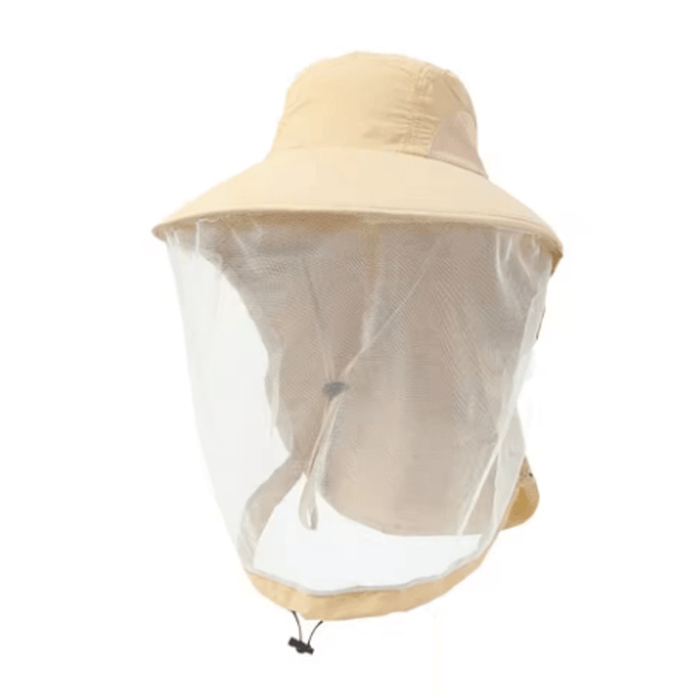 Mosquito Prevention Fishing Cap Full Mesh Insect Protective Head Net With Drawstring And Windproof 6