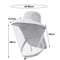 Mosquito Prevention Fishing Cap Full Mesh Insect Protective Head Net With Drawstring And Windproof 7