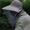 Mosquito Prevention Fishing Cap Full Mesh Insect Protective Head Net With Drawstring And Windproof 8