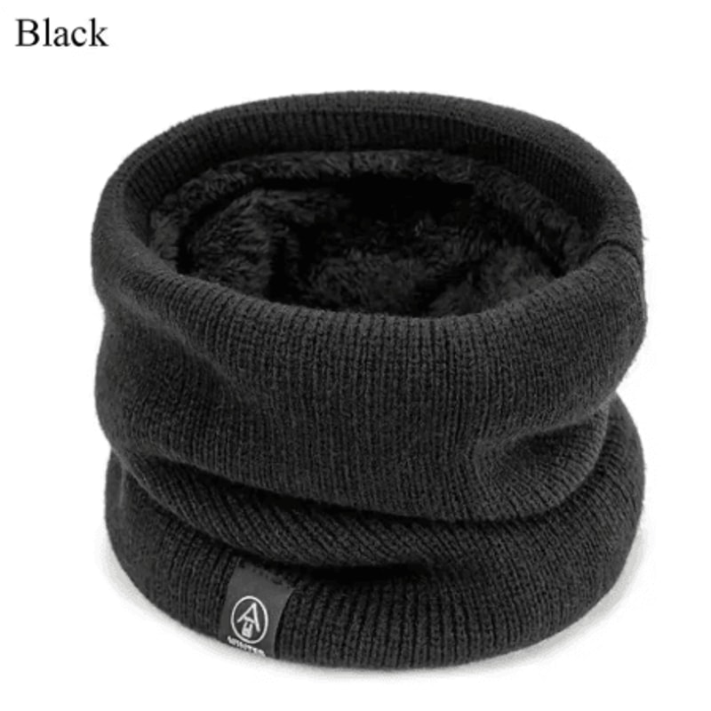 Soft Knitted Neck Warmer Scarf Thick Cold Proof Sports Face Cover For Men Women 1