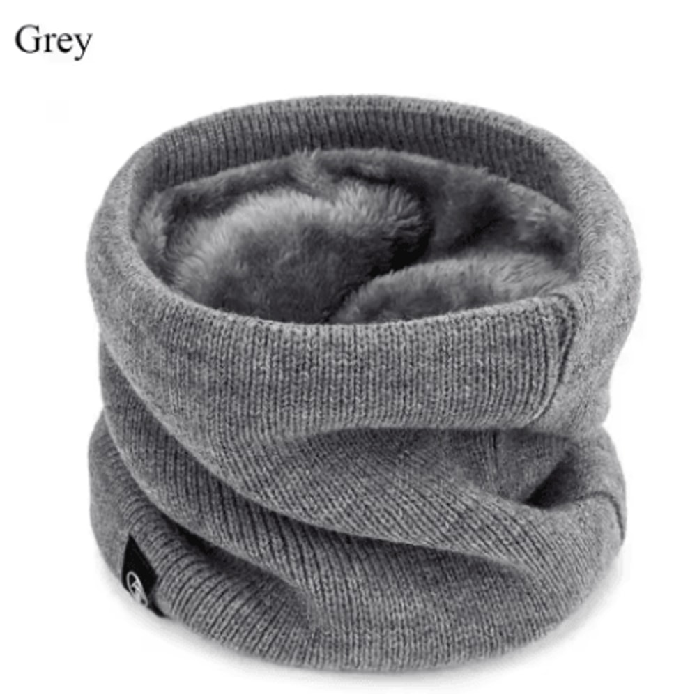 Soft Knitted Neck Warmer Scarf Thick Cold Proof Sports Face Cover For Men Women 5