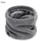 Soft Knitted Neck Warmer Scarf Thick Cold Proof Sports Face Cover For Men Women 5
