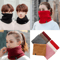 Soft Knitted Neck Warmer Scarf Thick Cold Proof Sports Face Cover For Men Women 8