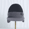 Winter Thermal Knitted Baseball Cap Windproof Ear Protection Warm Hat For Men And Women 4