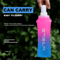 TPU Folding Soft Flask High Flow Portable Sports Water Bottle For Running Hiking And Cycling 9