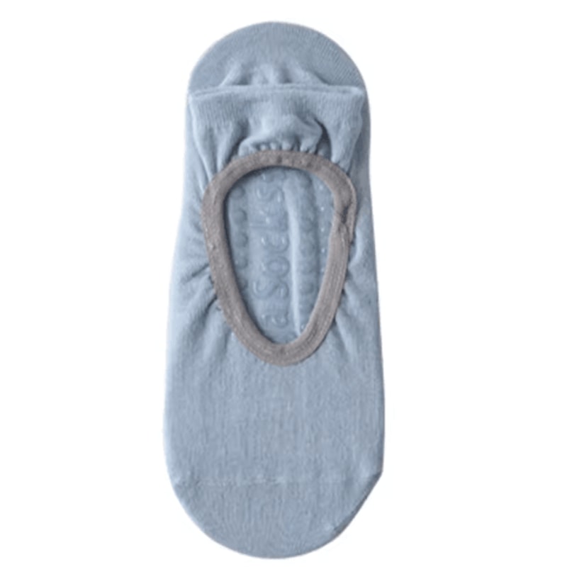 Womens Anti Slip Yoga Socks Breathable Backless Pilates And Ballet Ankle Socks For Fitness 3