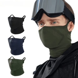 breathable sport bandana neck gaiter sun protection cycling face cover for men