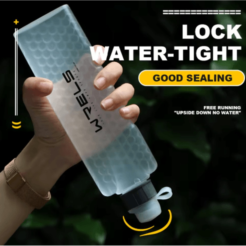 Upgraded Curved Easy Grip Sports Water Bottle Ergonomic Fitness Bottle For Running And Cycling Belt 3