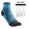 COOLMAX Five Finger Running Socks High Performance Cushioned Toe Socks Moisture Wicking And Quick D 3