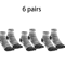 COOLMAX Five Finger Running Socks High Performance Cushioned Toe Socks Moisture Wicking And Quick D 9