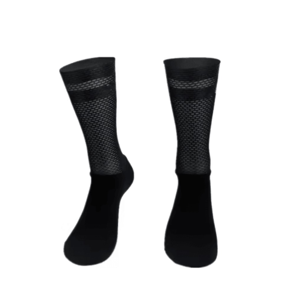 Pro Team Aero Cycling Socks Anti Slip Silicone Performance Socks For Men Road And Running 6