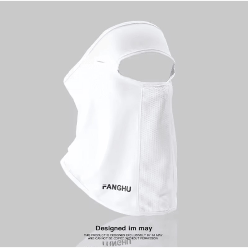 Facial Gini Summer Sports Ear Cord Scarves Mask Neck Protection Anti UV Ice Silk Sunscreen Mask Fac 3