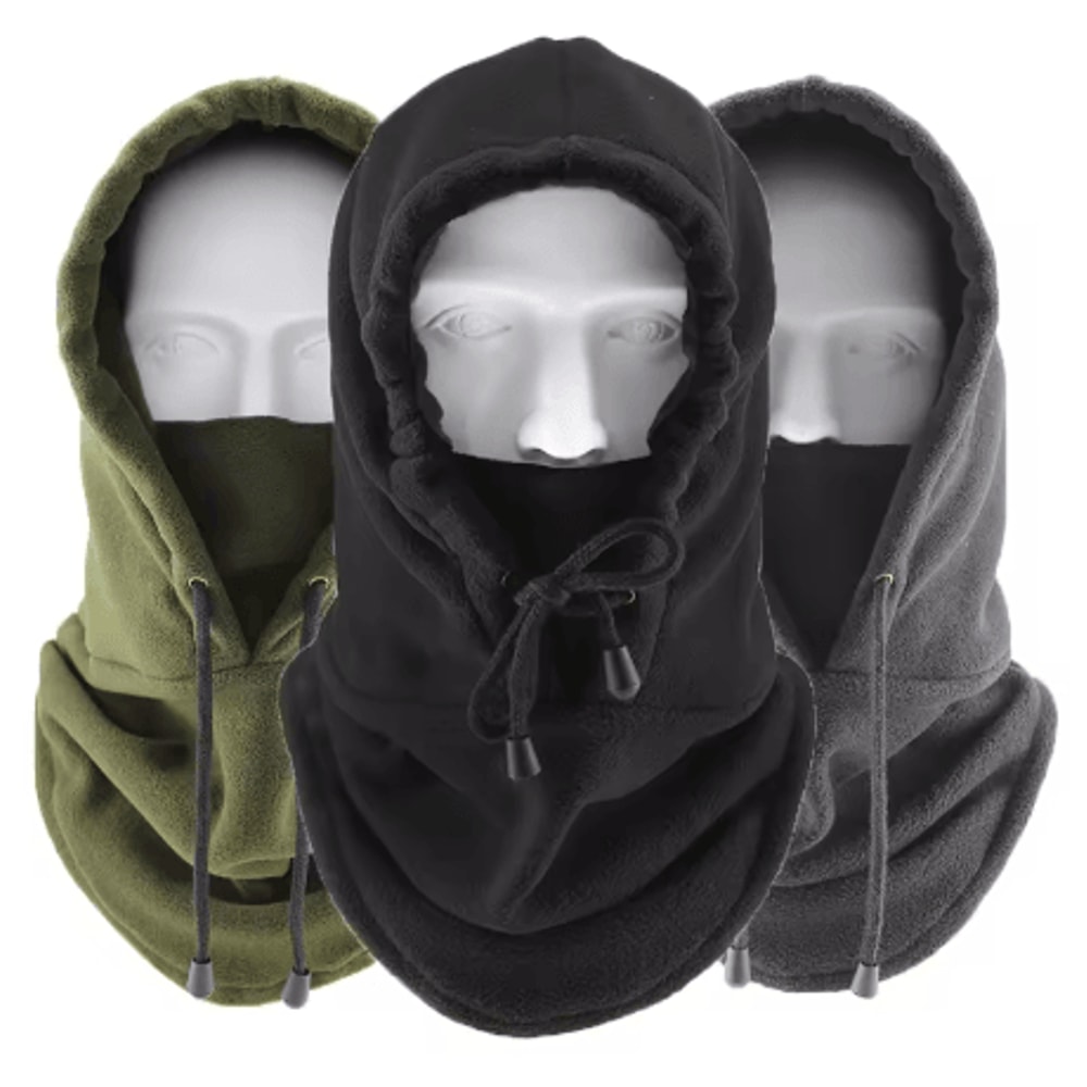 Windproof Polar Fleece Balaclava Adjustable Thermal Winter Mask For Cycling Motorcycle And Skiing U 0