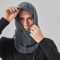Windproof Polar Fleece Balaclava Adjustable Thermal Winter Mask For Cycling Motorcycle And Skiing U 7