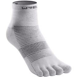 wrels coolmax split toe sports socks quick drying sweat wicking performance socks for running and cycling