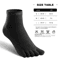 WRELS COOLMAX Split Toe Sports Socks Quick Drying Sweat Wicking Performance Socks For Running And C 7