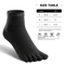 WRELS COOLMAX Split Toe Sports Socks Quick Drying Sweat Wicking Performance Socks For Running And C 7