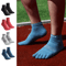 WRELS COOLMAX Split Toe Sports Socks Quick Drying Sweat Wicking Performance Socks For Running And C 8