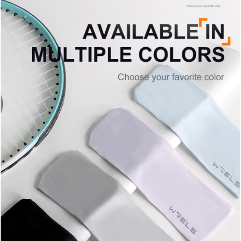 WRELS Sports Headband Elastic Sweat Absorbing Running And Fitness Head Band Unisex 7