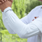 Cooling Arm Sleeves Breathable Ice Silk Sun Protection Sleeves For Summer Sports And Driving Men 4