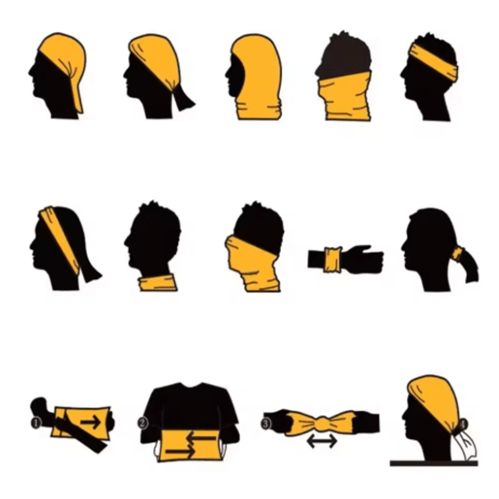 Seamless Outdoor Bandana Balaclava Windproof Sun Protection Neck Warmer For Cycling And Motorcycle 6