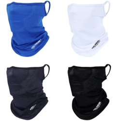 ice silk sunscreen face mask cooling breathable neck gaiter for summer cycling outdoor sports