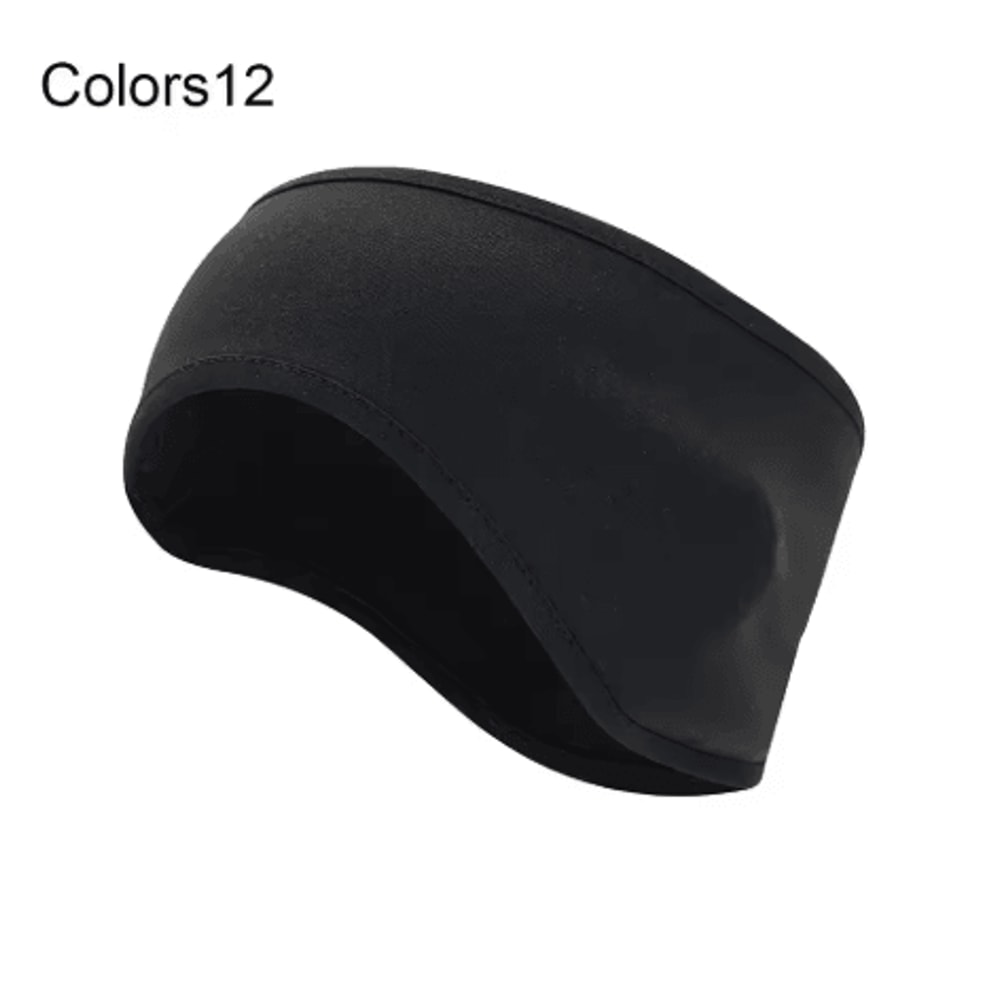Winter Fleece Headband Ear Warmer Windproof Breathable Sports Sweatband For Cycling And Running 1