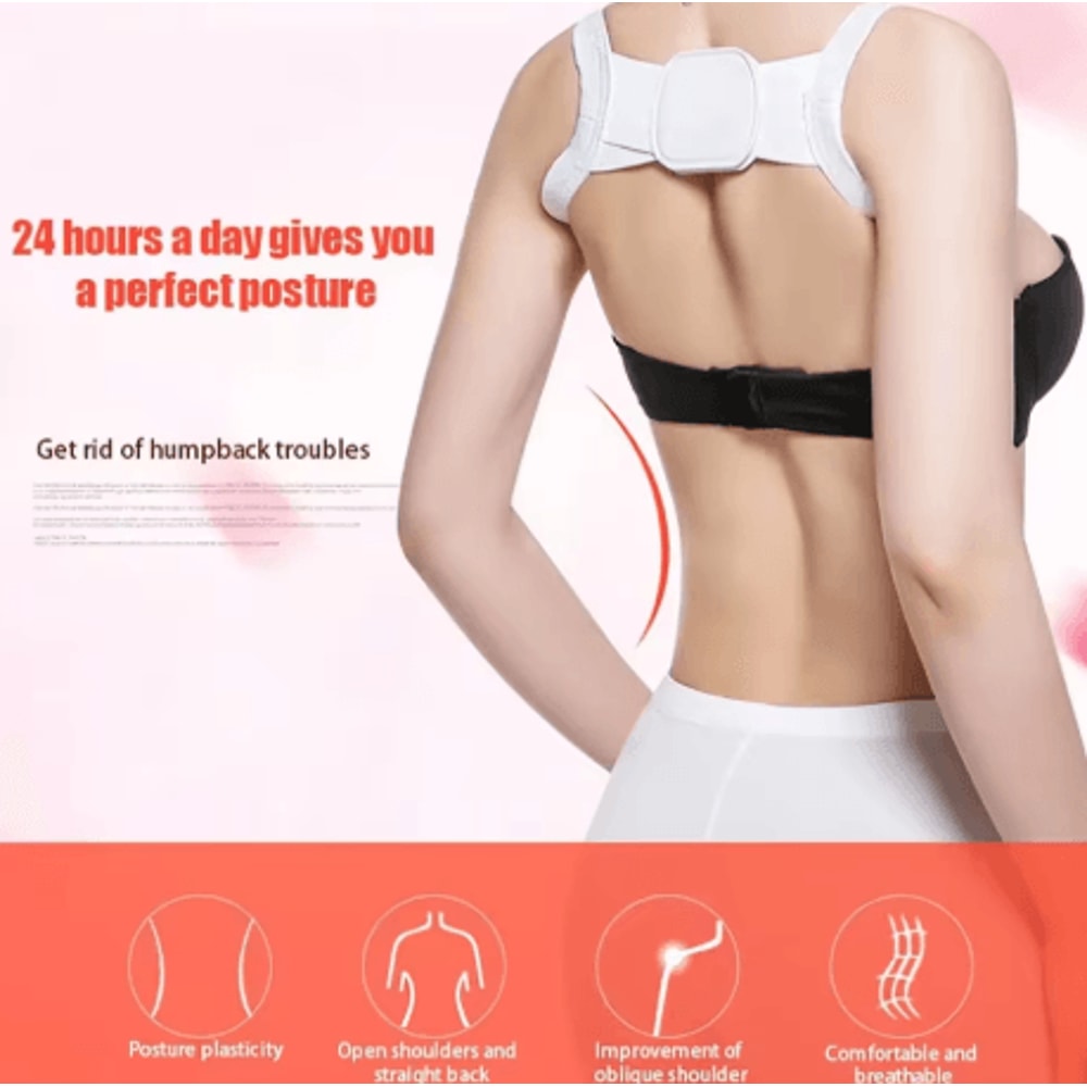 Invisible Adjustable Posture Corrector Camelback Rectifying Back Support For Men And Women 5