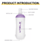 WRELS Soft Flask Water Bottle BPA Free Folding TPU Sports Bottle With Large Diameter Lightweight 9