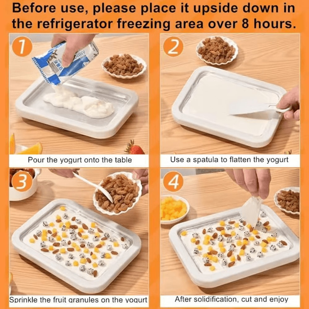 DIY ice cream roll pan