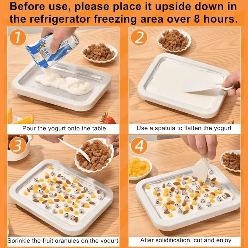 DIY ice cream roll pan