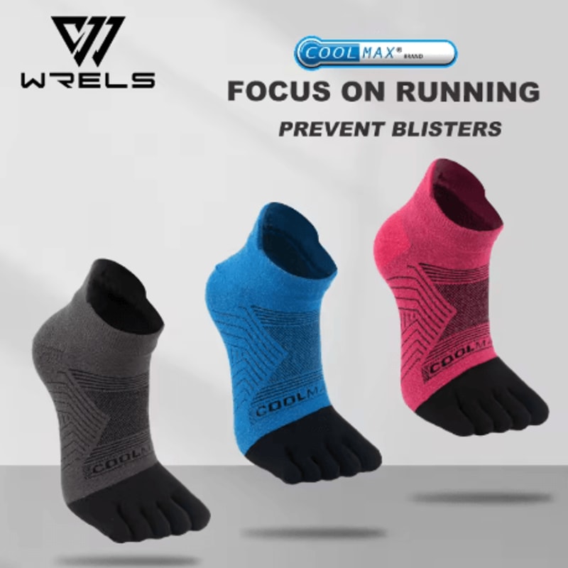 Five Finger Running Socks Summer Thin Breathable Quick Dry Sports Socks For Off Road Training 0