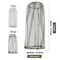 Ultra Large Mosquito Head Net Extra Fine Mesh Insect Face Protector For Camping And Outdoor Use 7