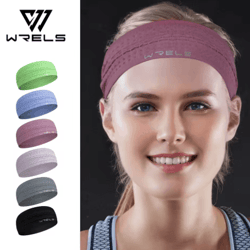 unisex non slip sports headband moisture wicking workout sweatband for running cycling and yoga